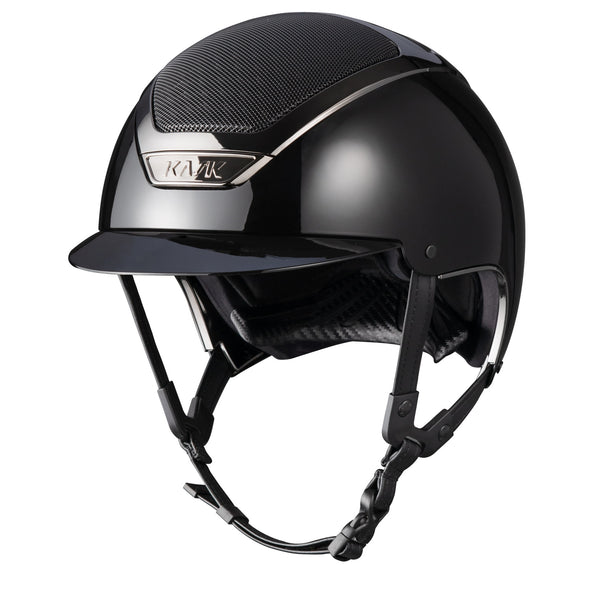 Kask Dogma Pure Shine Chrome Helmet - Black - Equestrian Chic Boutique