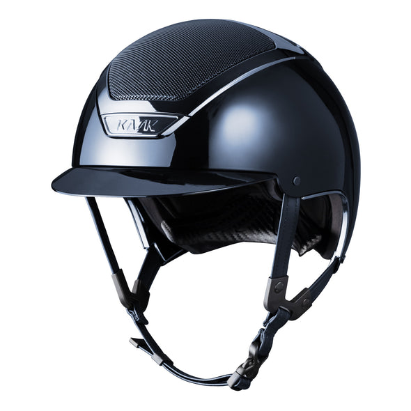 Kask Dogma Pure Shine Chrome Helmet - Navy - Equestrian Chic Boutique