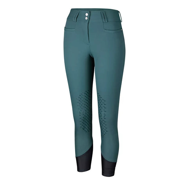 RJ Classics HARPER Silicone Knee Patch Ladies Breech - Atlantic - Equestrian Chic Boutique