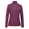 RJ Classics Logan Jr 1/4 Zip Girls Training Shirt - Amranth - Equestrian Chic Boutique