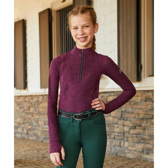 RJ Classics Logan Jr 1/4 Zip Girls Training Shirt