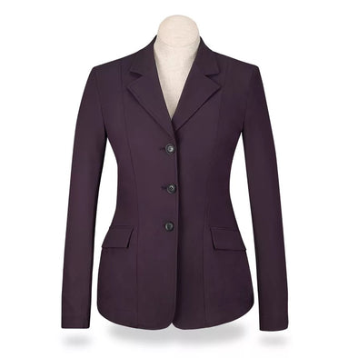 RJ Classics Monterey Orange Label Show Coat - Raisin - Equestrian Chic Boutique