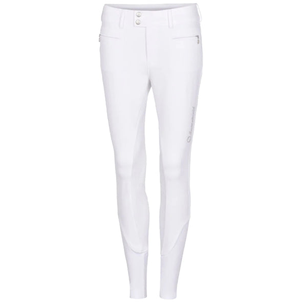 Samshield Clotilde Breech - White - Equestrian Chic Boutique