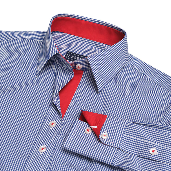 Essex Classics Dora Gingham Check Tailored Shirt