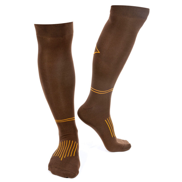 Fabbri Riding Socks - Brown - Equestrian Chic Boutique