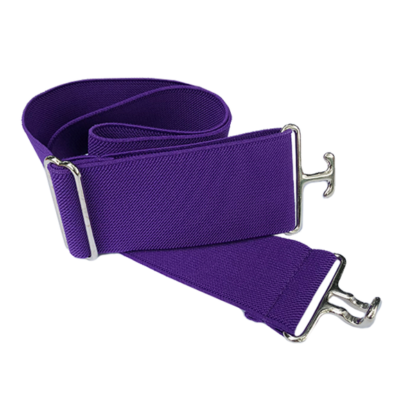 ACE Equestrian Belt - Purple Silver - Equestrian Chic Boutique