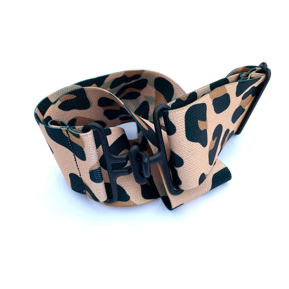 Ace Belt - Leopard Black - Equestrian Chic Boutique