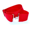 Ace Belt - Red Silver - Equestrian Chic Boutique