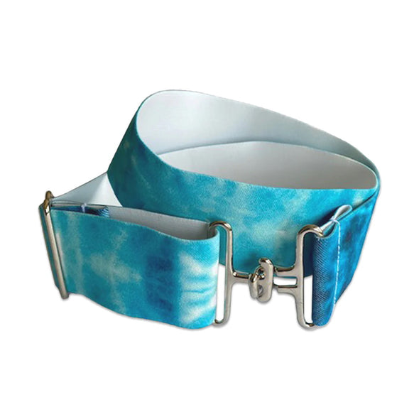 Ace Belts -Teal Tie Dye - Equestrian Chic Boutique