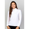 Equi In Style Solid Cool Shirt - White - Equestrian Chic Boutique