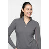 Equi In Style Solid Cool Shirt - Grey - Equestrian Chic Boutique