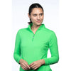 Equi In Style Solid Cool Shirt - Spring Green - Equestrian Chic Boutique