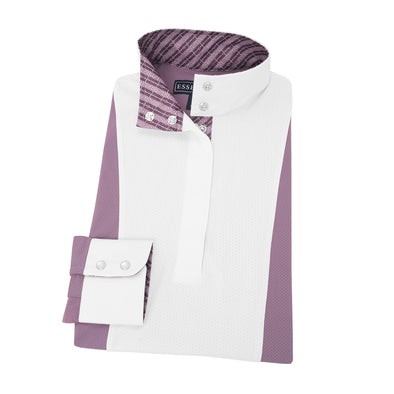 Essex Classics Ladies Luna Hunter Performance Light Purple Spurs Show Shirt