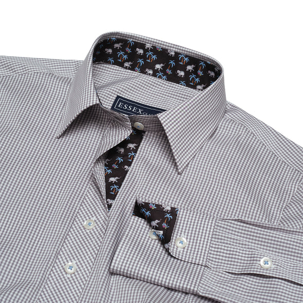 Essex Classics Dora Gingham Check Tailored Shirt