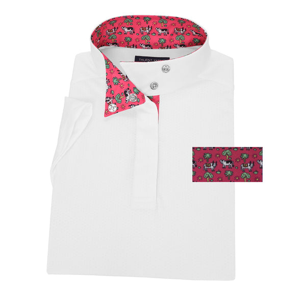 Essex Classics Girls Steer Me Right Talent Yarn Short Sleeve Show Shirt