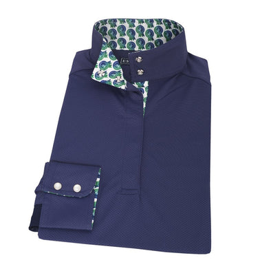 Essex Classics Ladies Green Is The New Blue “Dusk” Navy Jumper Performance Show Shirt