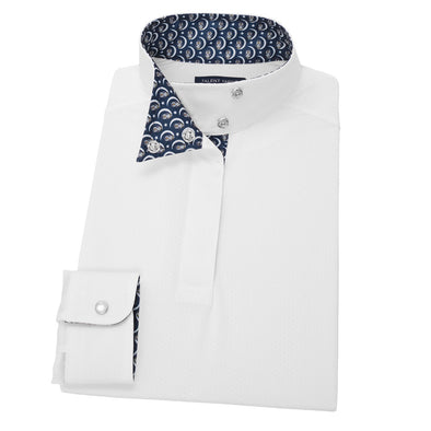 Essex Classics Girls Night Owl Yarn Wrap Collar Show Shirt