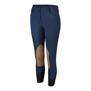 RJ Classics Natural Rise Front Zip GULF Breech - Navy - Equestrian Chic Boutique 