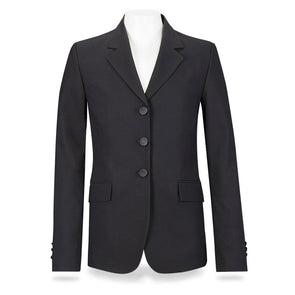 RJ Classics Hailey II Blue Label Girls Show Coat - Black - Equestrian Chic Boutique