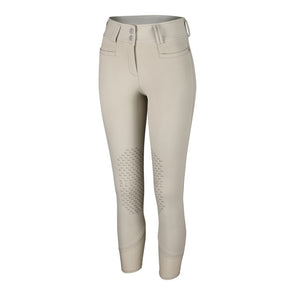 RJ Classics Harper Silicone Knee Patch Ladies Breech - Sand - Equestrian Chic Boutique