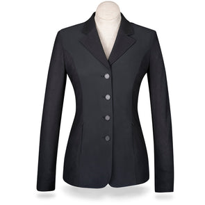 RJ Classics Melody Mesh Show Coat - Black - Equestrian Chic Boutique