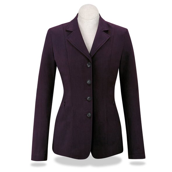 RJ Classics Palermo Ladies Orange Label Show Coat - Merlot - Equestrian Chic Boutique