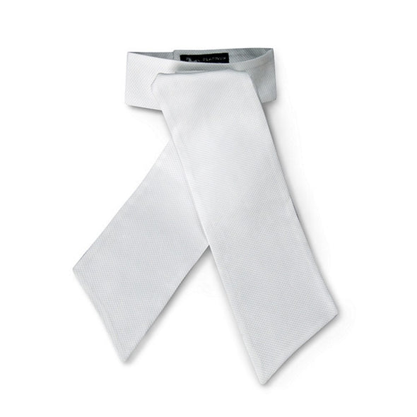 RJ Classics White Pique Stocktie - Equestrian Chic Boutique