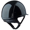 Samshield SHADOW GLOSSY Helmet - Black - Equestrian Chic Boutique