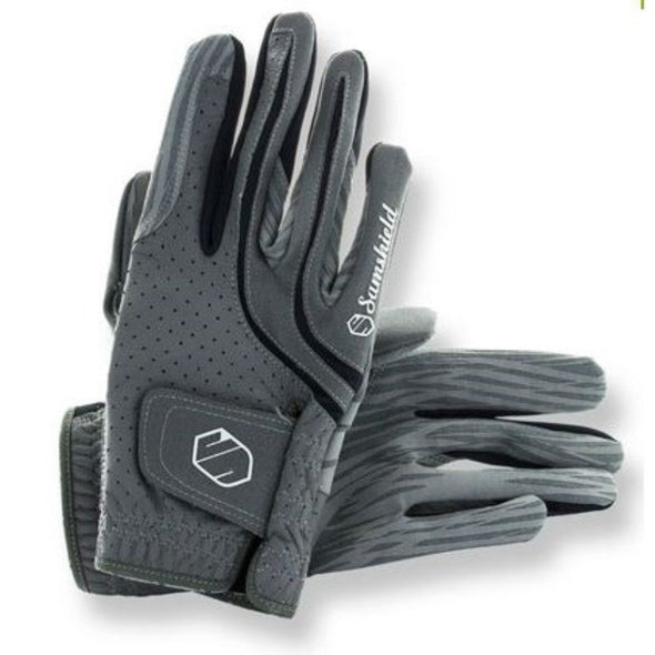 Samshield V-Skin Gloves - Grey - Equestrian Chic Boutique