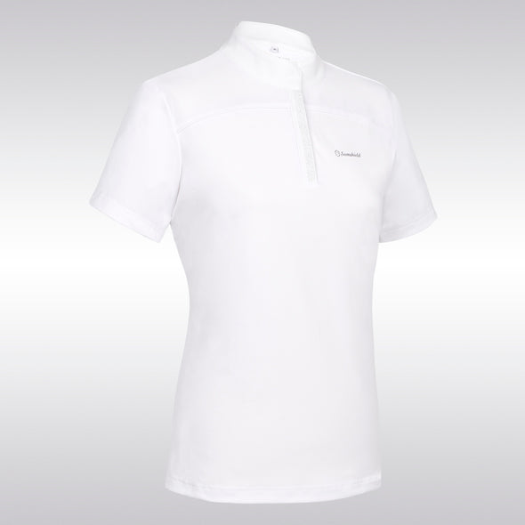 Samshield Jeanne Ladies Show Shirt - White - Equestrian Chic Boutique