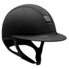 Samshield Miss Shield PREMIUM Helmet ALCANTARA TOP - Black - Equestrian Chic Boutique